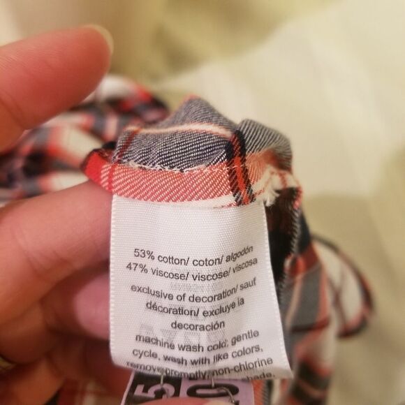 Tommy Hilfiger RW&B Plaid Button Down Sz XL - Picture 7 of 7